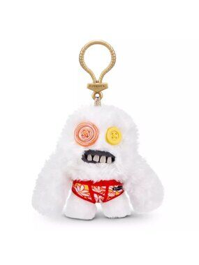 NEW Fuggler Key Rings 5in Sasquoosh Funny Ugly Monster Plush Collectible